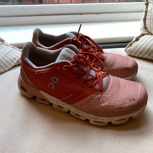 On cloud running shoes